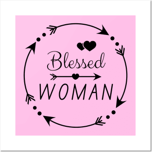 Blessed Woman | Christian Woman Posters and Art